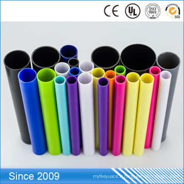 coloré contre haute tension pp en plastique polycarbonate transparent tube